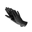 Перчатки NITRILE черные L (50 пар.\уп.)