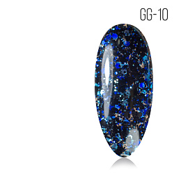 Гель-лак MIO Nails Коллекция «Glitter Gel» № 10