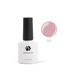 Цветной гель-лак ADRICOCO №163 розовый пепел (8 мл.)				