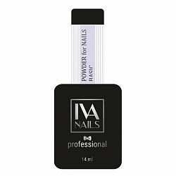 IVA Nails Идеальная каучуковая база Powder For Nails, 14ml