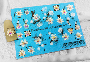 Dart Nails 3D MINI Diamond 001