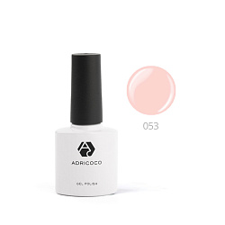 Цветной гель-лак ADRICOCO №053 розовая пудра (8 мл.)			