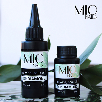 MIO Nails Top Diamond No Wipe 50мл