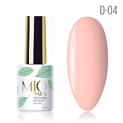 Гель-лак MIO Nails D-04. Розовый атлас 