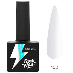 Гель-лак RockNail Basic 102 Ultra White