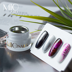 MIO Nails Гель-краска Metallic Silver - 5 гр