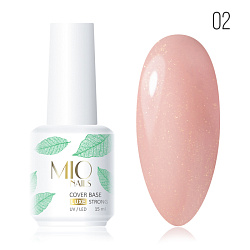 MIO Nails Cover Luxe Shimmer Base 02 - 15 мл