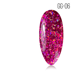 Гель-лак MIO Nails Коллекция «Glitter Gel» № 06