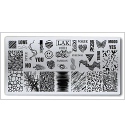 LAK Nails Пластина для стемпинга №003