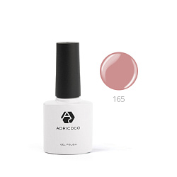Цветной гель-лак ADRICOCO №165 розово-кремовый (8 мл.)		