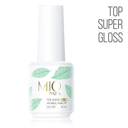 MIO Nails Top Super Gloss 15 мл