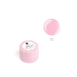 ADRICOCO Гель-желе для моделирования ногтей №02 камуфлирующий классический розовый (10 мл.)