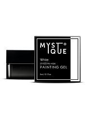 Mystique Гель-краска #1 «White» без л/с (5 мл)