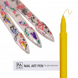 Акриловый фломастер IVA Nails (Yellow)
