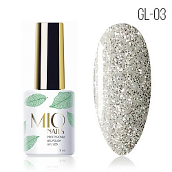 Гель-лак MIO Nails GL-03. Алмазная крошка 