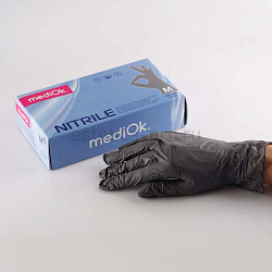 Перчатки MEDIOK M чёрные 
