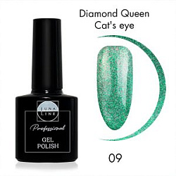 Гель-лак LunaLine Коллекция Diamond Queen Cat's eye 09