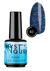 Mystique Гель-лак B-3 "Azure" 15 мл