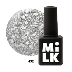 Гель-лак MiLK Shine Bright 432 Silver Nails 9 мл