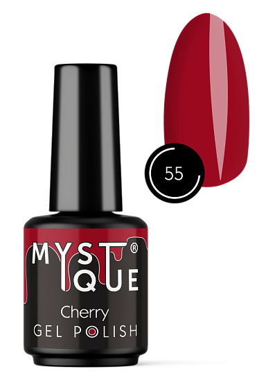 Гель-лак MYSTIQUE #055 «Cherry» - 15 мл