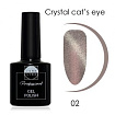 Гель-лак LunaLine Коллекция Crystal cat's eye 02 rose gold	