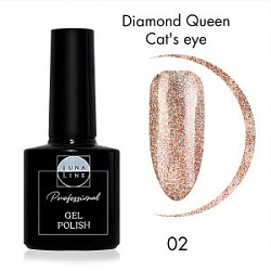Гель-лак LunaLine Коллекция Diamond Queen Cat's eye 02
