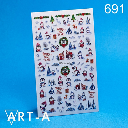 Art-A Наклейки 3D 691