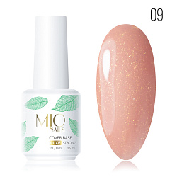 MIO Nails Cover Luxe Shimmer Base 09 - 15 мл
