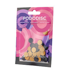 Сменные файлы для педикюрного диска PODODISC S (50 шт) 180грт