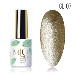 Гель-лак MIO Nails GL-07. Светлое золото 